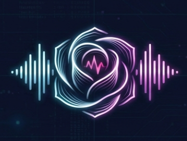 薔薇と音波のBeatroseロゴ